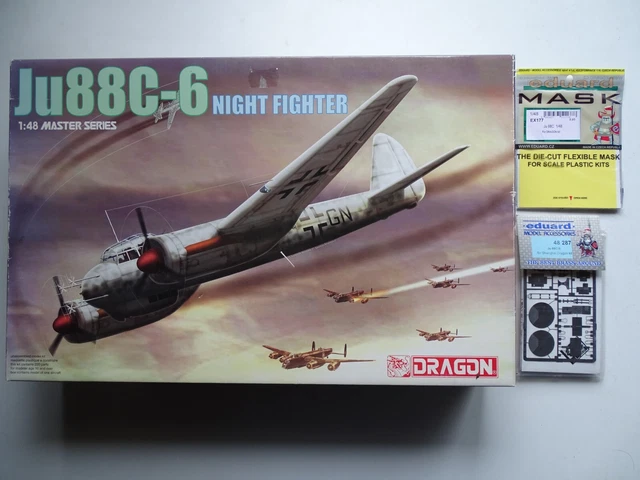 Dragon 1/48 Junkers Ju 88C-6 Night Fighter + Extras