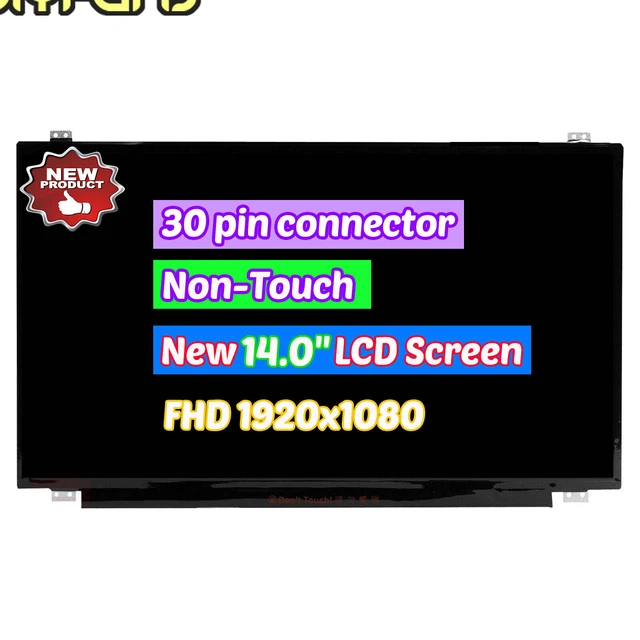 Screen Replacement for Lenovo Thinkpad T470 FHD 1920x1080 IPS Matte LCD LED