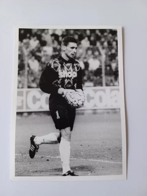 Photographie originale ancienne football gardien Guillaume Warmuz année 1996