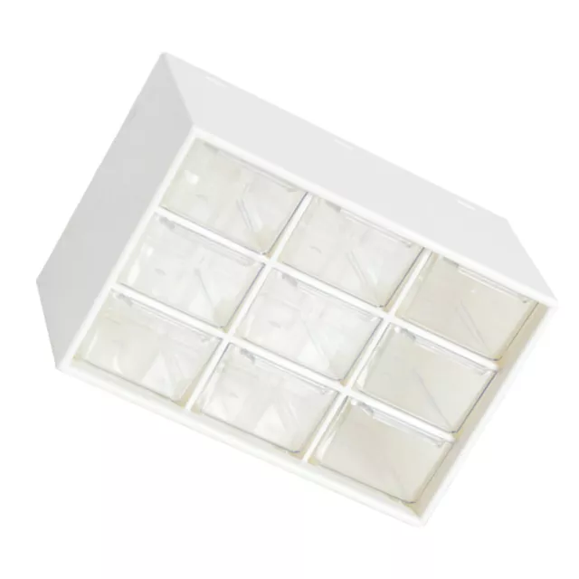 Caja de almacenamiento cosmético Pp oficina escritorio organizador cajones