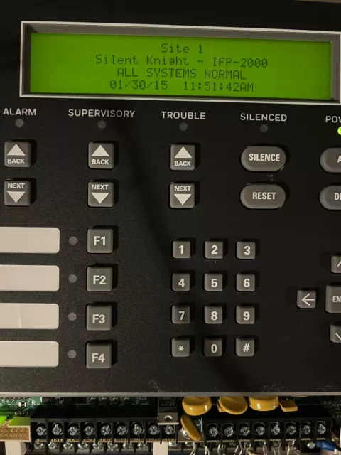 Silent Knight IFP-2000 / RPS-2000 version 5 Fire Alarm Panel