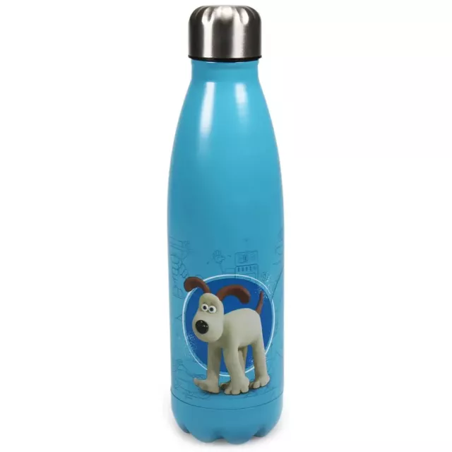Wallace & Gromit Water Bottle Feathers McGraw Double Walled 500ml