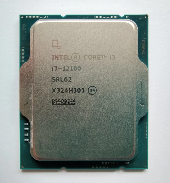 INTEL CORE I3-12100 Prozessor (4,3 GHz, 4 Kerne, LGA 1700) Tray EUR 51 ...