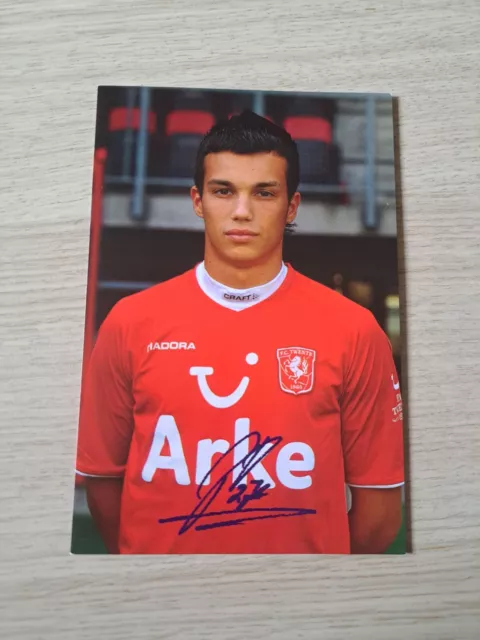 DARIO VUJICEVIC # FC TWENTE / SCHALKE 04 - 6x4 OFFICIAL AUTOGRAPHCARD UNSIGNED