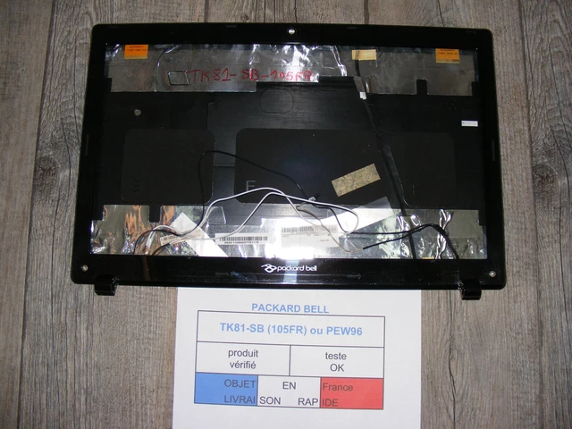 Contour D'écran (bezel) Pour Packard Bell TJ65 - Réf MS2273 - Fabriqué En France - Occasion