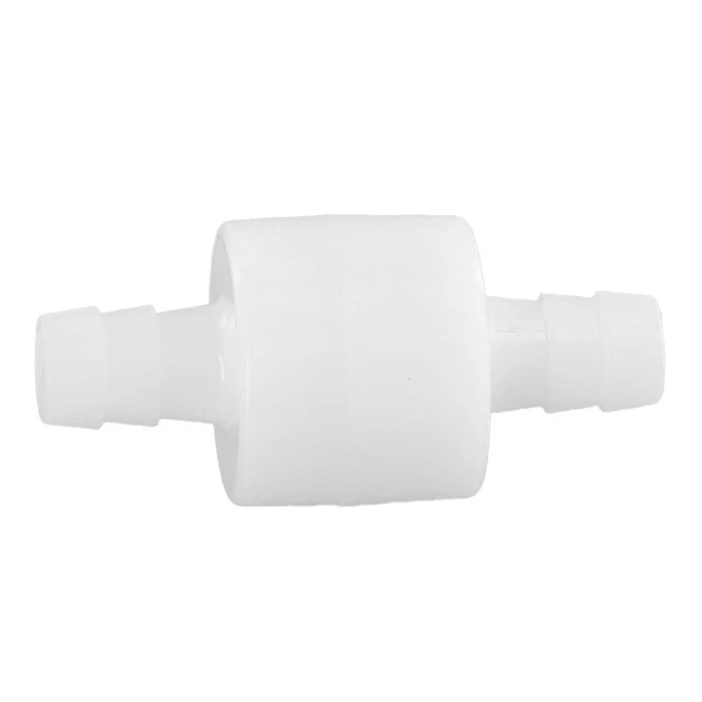 Válvula De Retención Unidireccional De 4 Mm (5/32") | Pack De 3 Unidades | Plástico Translúcido | Para Acuarios, Sistemas De Aire O Agua | Resistente A Altas Temperaturas