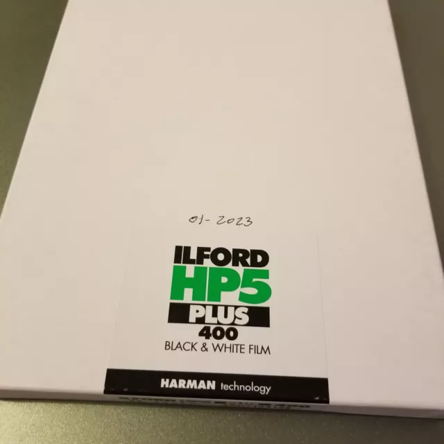 Ilford HP5 PLUS 6.5 X 8.5 Sheet Film 25 Sheets Expires 05/2025  1-BOX