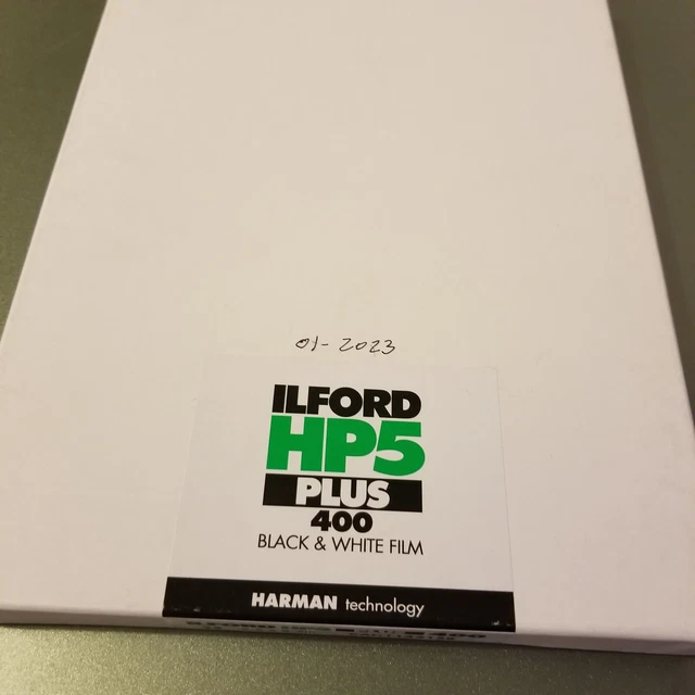 Ilford HP5 PLUS 6.5 X 8.5 Sheet Film 25 Sheets Expires 05/2025  1-BOX