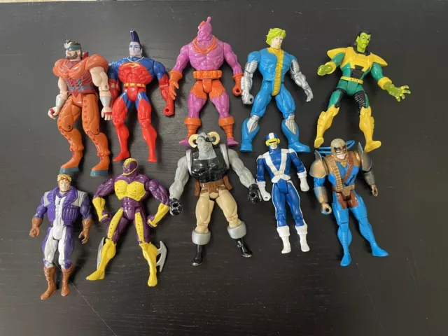 Marvel X-men Action Figure Lot Of 10 X-Force X-Factor Toy Biz Cyclops Maverick