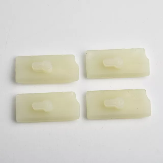 Pack de 4 bandes pare-chocs guide chaîne de remplacement pour tronçonneuse Sti