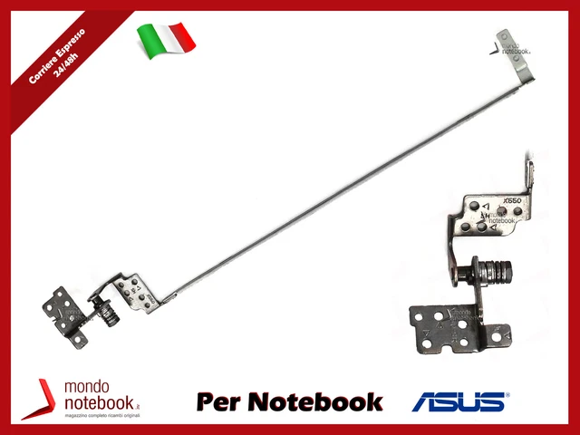 Charnière Droite ASUS X93S, Occasion, Noire, Pour Ordinateur Portable