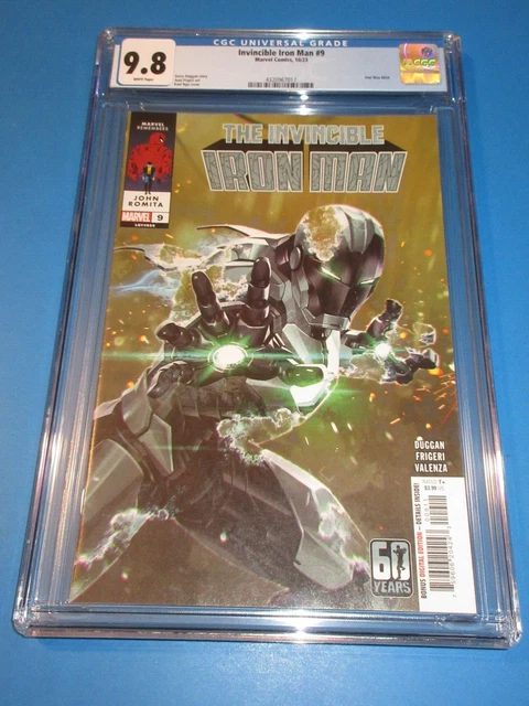 Invincible Iron Man #9 CGC 9.8 NM/M Gorgeous Gem Wow