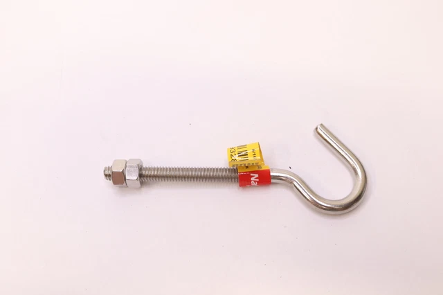 National Hardware Hook Bolt Stainless Steel 5/16" x 5" N221-713
