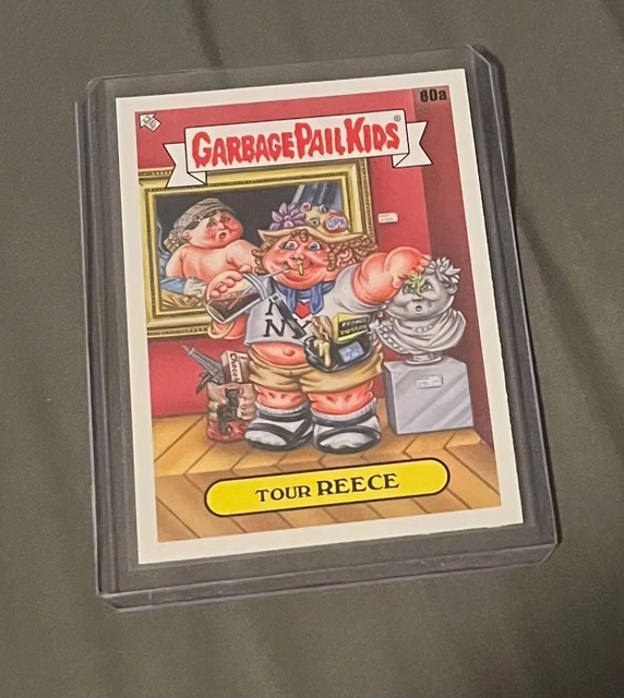 2021 Topps Garbage Pail Kids Go On Vacation Tour Reece 80a GPK sticker