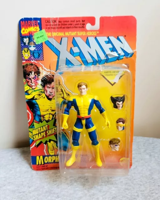 ToyBiz Marvel Comics X-Men MORPH Mutant Shape Shifter Carded Figure 1994 Vintage