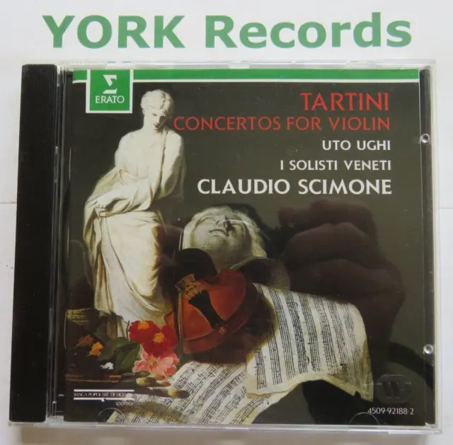 TARTINI - Concertos For Violin UGHI / SCIMONE I Solisti Veneti - Ex Con CD Erato