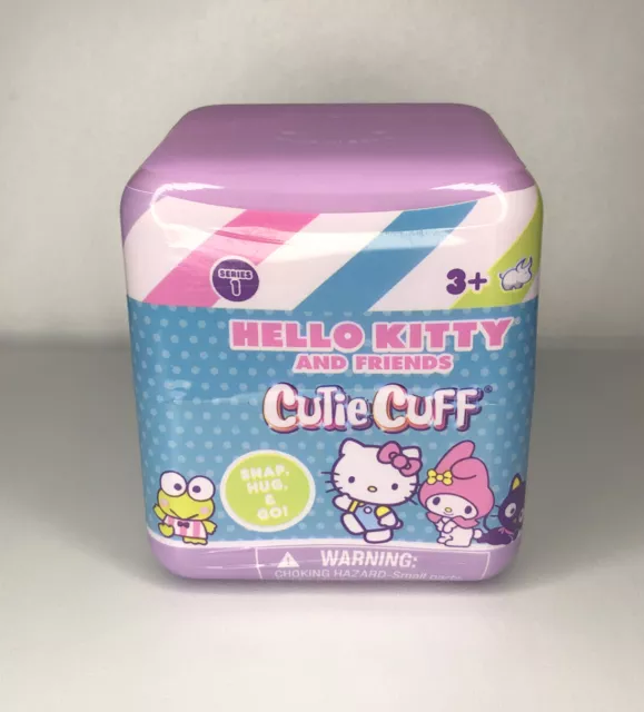 NEW FACTORY SEALED Hello Kitty Friends Cutie Cuff Slap Band Bracelet SERIES 1