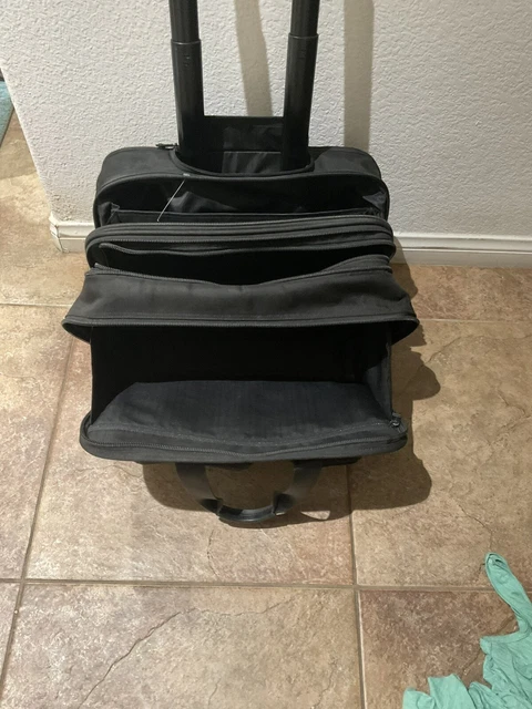 TUMI Alpha 26104D4 Deluxe Expandable Wheeled Rolling Briefcase Bag 3