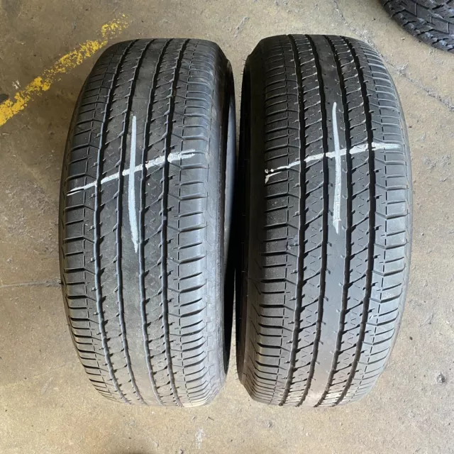 255/70R16 - 2 used tyres BRIDGESTONE DUELER H/T 684 II