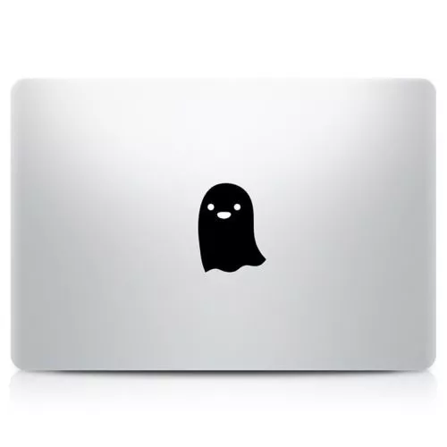 Cute Ghost Macbook Laptop Sticker Decal Mac Pro Air Retina 11 13 15 17"