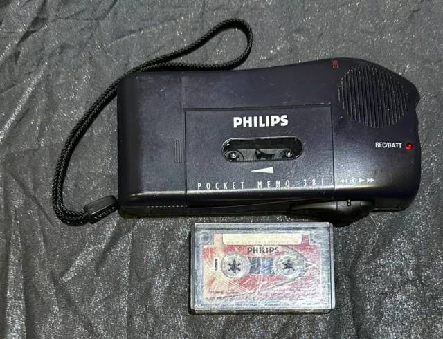 Philips Pocket Memo 381 Dictaphone Voice Recorder