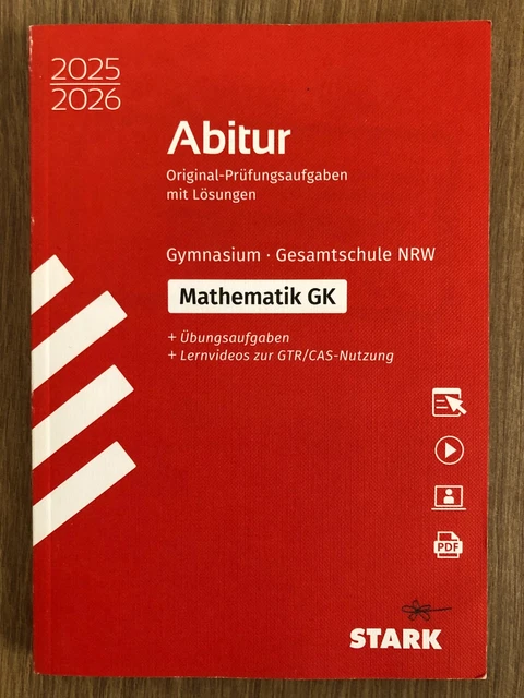  BUCH MATHEMATIK GK Stark Abitur 2025/2026 NRW Gymnasium Gesamtschule Bildidee 