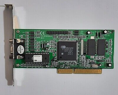 Joytech VGA-CL65A AGP Grafikkarte (Cirrus Logic CL-GD5465, Laguna 3D, 4MB RDRAM)