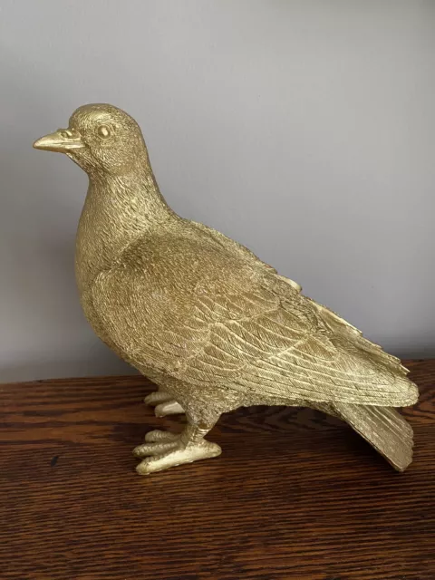 Golden Pigeon/Dove Ornament