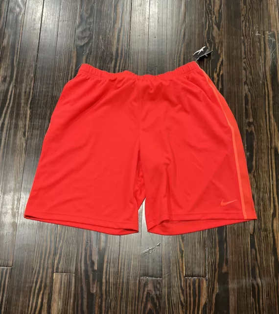 Nike Epic Knit Training Shorts Men’s Extra Large Pink Orange NWT