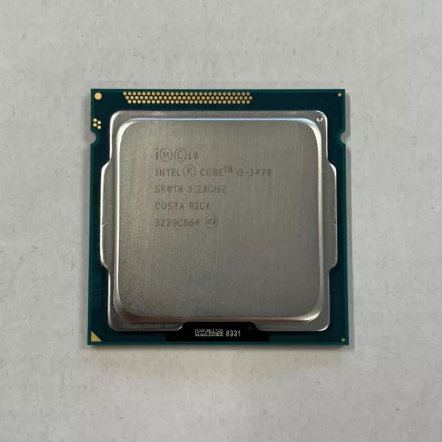 Genuine Intel Core i5-3470 CPU 3.2GHZ 6MB Quad Core Processor SR0T8 LGA1155