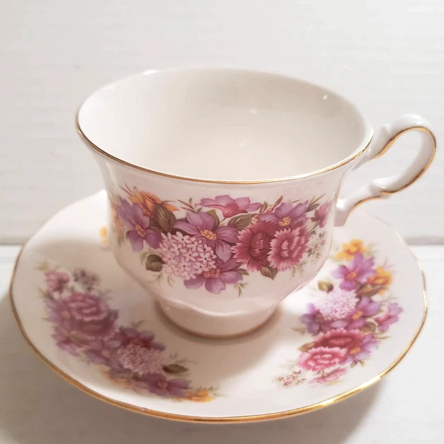 Queen Ann Bone China tea cup saucer