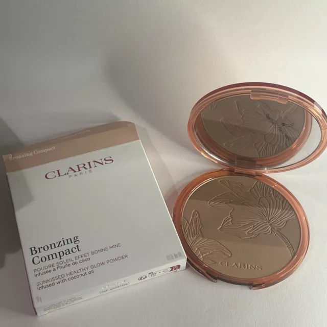 Clarins Sommer Bräune kompakt riesig 19g Neu