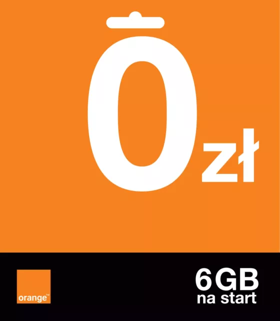 Carte sim prépayée Orange Pologne + VALABLE 1 AN