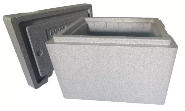Thermobox Isolierbox für Transport von Lebensmitteln Maße Innen 30x39x30cm hoch