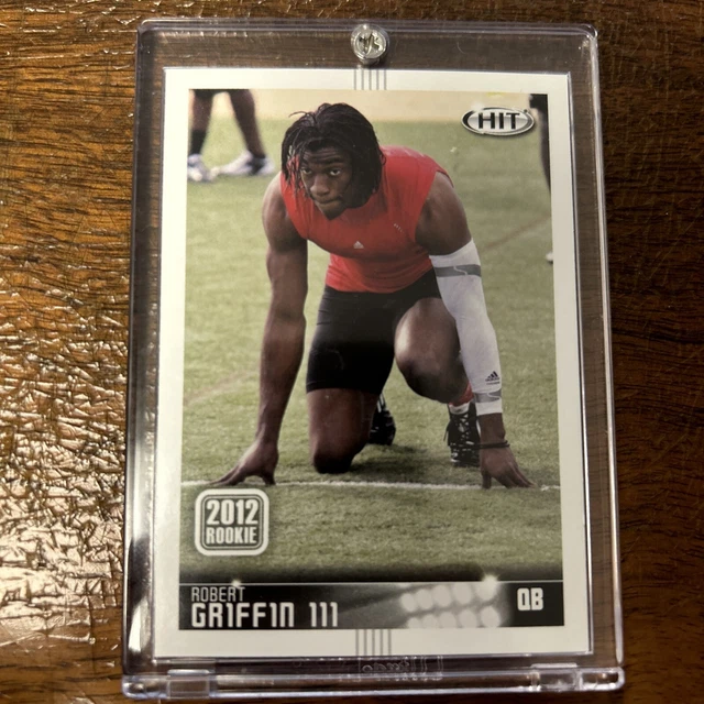2012 ROBERT GRIFFIN Rg3 Hit #47 Rookie Washington Redskins Baylor Bears ...