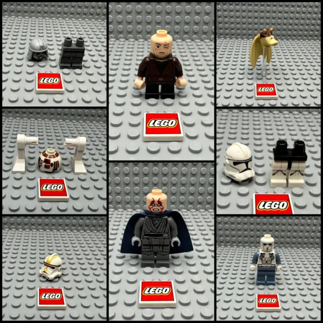 LEGO® Star Wars Figuren Figur - UNVOLLSTÄNDIG - EINZELTEILE - ZUBEHÖR - AUSWAHL