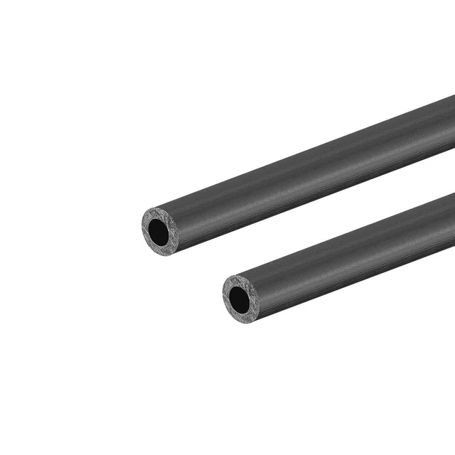 Carbono Fibra Redondo Tubo 4x2x420mm Ala Pultrusión Tubería para RC Avión 2uds
