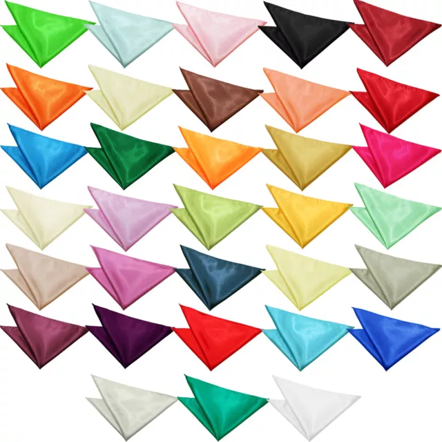 Quadratisches Taschentuch Taschentuch Taschentuch schlicht einfarbig formell Herren Zubehör von DQT