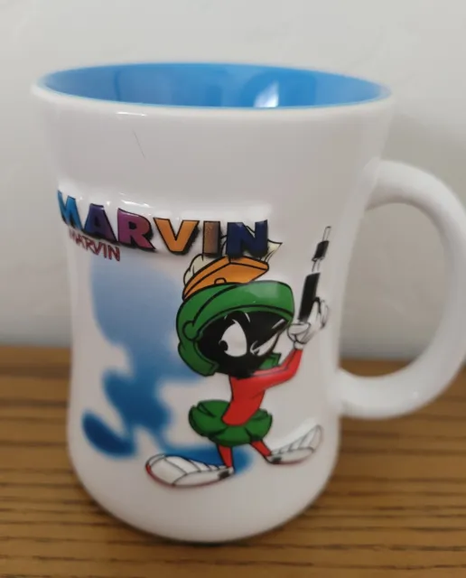 Marvin The Martian Coffee Mug Cup Tea 3D Looney Tunes Two Sided