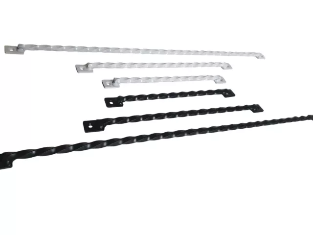 Window security bars grill house shed garage twist black or white