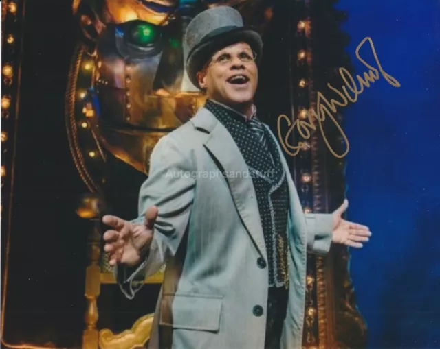 Gary Wilmot HAND SIGNED 8x10 Photo, Autograph Wicked The Musical  Wizard of Oz