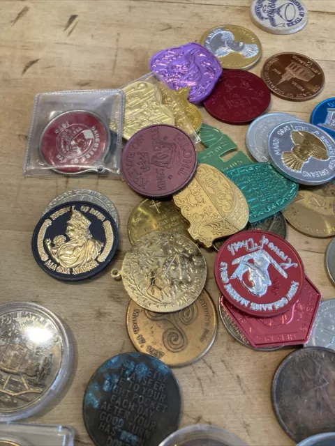 Vintage 60’s 70’s Mardi Gras Coins, Tokens and Krewe Doubloons 2