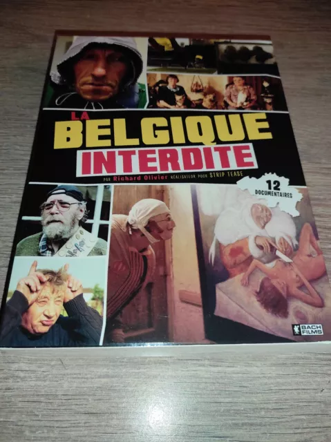 * La Belgique Interdite Coffret 6 Dvd 12 Documentaires Richard Olivier Neuf