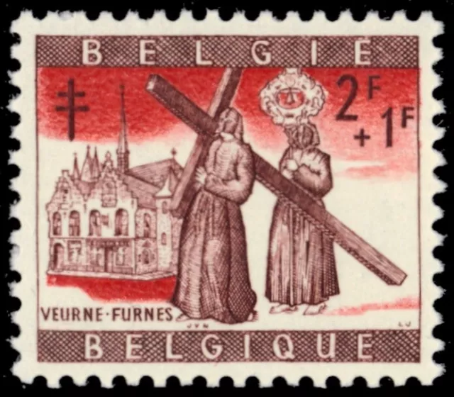 BELGIUM B634 - Anti-tuberculosis Fund "The Penitents of Furnes" (pb83315)