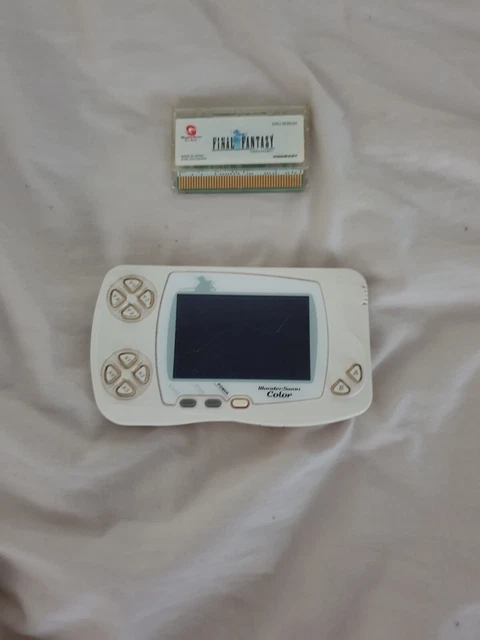 Bandai Wonderswan Color with Final Fantasy - Rare Handheld Gaming Gem