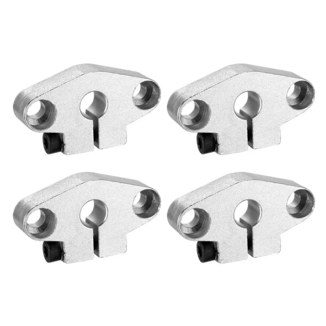 4pcs SHF8 Linear Motion Rail Clamping Rod Rail Guide Support for 8mm Dia Shaft