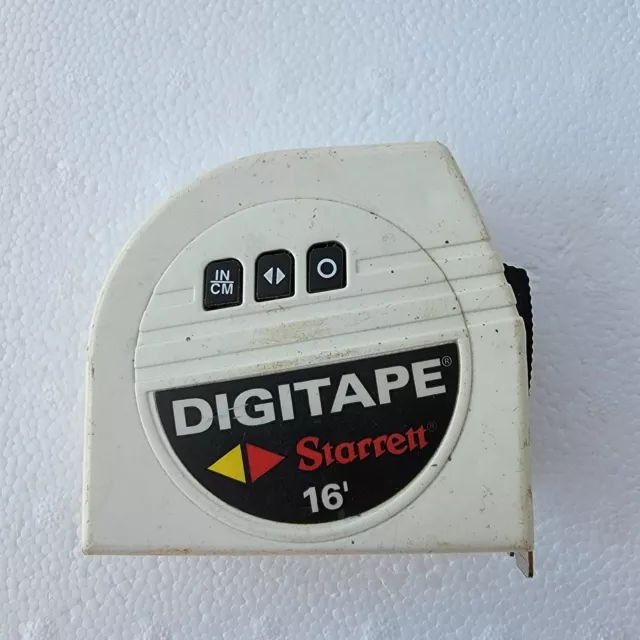 STARRETT DIGITAPE 16'X3/4 Electronic Tape Measure w/Digital Readout $30.00  - PicClick