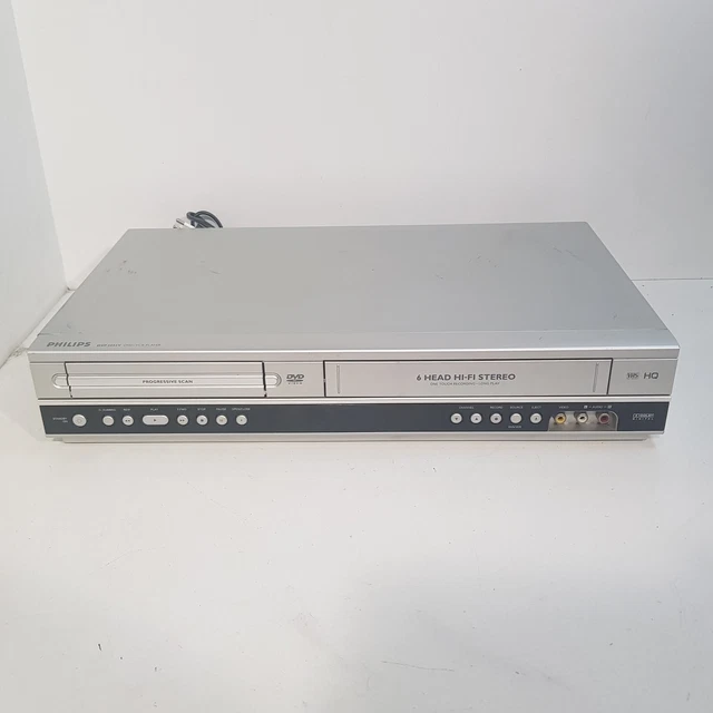 PHILIPS DVP3055 DVDPLAYER/VIDEORECORDER VHS VCR Combo. DVDWORKS