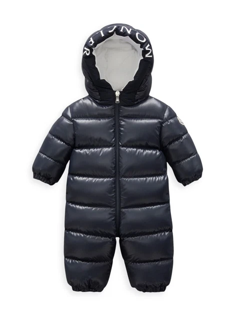 Saldi - 50% Moncler Salongo Snowsuit 6/9 Mesi Bimbo Tuta Neve Nuova