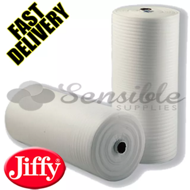 750mm x 50M ROLL OF JIFFY FOAM WRAP UNDERLAY PACKING *FAST DELIVERY*